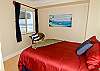 Bedroom with ocean view