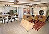 Spacious living room