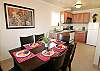 Dining and kitchen