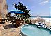 private spa on your oceanfront patio, beach views!