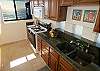 Kitchen, ocean views
