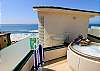 Rooftop deck with private spa, Beachfront Only Vacation Rentals
