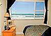 bedroom overlooking the ocean