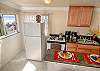 Kitchen, looking out to ocean