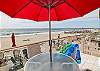 Beachfront Balcony with steps to sand