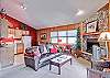 The living area of C6 is comfortably appointed with a sleeper sofa for extra occupancy.