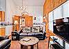 B4 has a sleeper sofa in the living area for added occupancy.