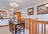 Dining area and kitchen
