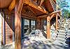 The entry patio for D1.