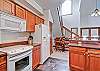 Kitchen and dining view