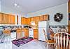 A well appointed kitchen allows you to stay in, with the option of going out.