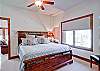 Master Bedroom with king-sized bed.