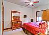 Master Bedroom with a king size bed