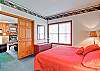 B3 Master bedroom with view into living area