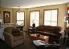 Prime ski-in, ski-out 1 bdrm end unit with spectacular ski hill view
