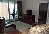 Patio doors open from the living room as well as the master bedroom, offering an amazing view!