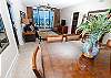 The open floor plan gives you endless amounts of room to move around.