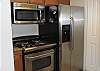 Stainless steel appliances, granite counter tops - this kitchen has it all!