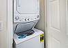 In unit washer and dryer for all your laundry needs!
