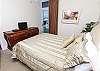 Fall asleep at night enjoying your favorite late night TV show or a movie on the flat screen TV and DVD player.