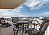 This balcony has superior views and gracious amounts of space.