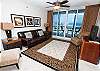 Very airy and comfortable, the unit has ample space for everyone.