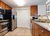 Stainless steel appliances, granite counter tops - this kitchen has it all!