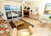 GD 214: Beautiful beachfront condo- LCD TV, WiFi, beach & pool view