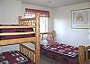 Three single beds.