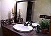 New pepple shower and powder room.
