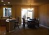 A big kitchen is where the group will be. The dining table allows a great spot for everyone to visit during meals and gatherings!