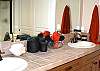 Your own comfy bathrobes and soft Bamboo towels.