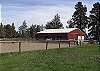 If your bring the horse, there's a nice paddock and stall in the barn. Park the trailer off the side of the big driveway. Easy loading.