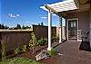 Drink your morning coffee on this spacious patio.