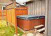 Privacy and therapy in the hot tub after the day of . . . . You fill in the blank!!
Too many things to list.