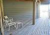 Front deck area.