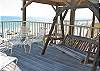 Deck balcony off bedroom 2.