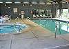 Windward Pointe indoor pool and hot tub.