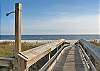 Beach access walkway.