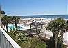 Cozy beachfront retreat- internet, pool, hot tub, elevator, private balcony