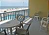 Cozy beachfront condo- flat screen tv, internet, pool, BBQ