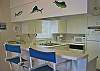 Kitchen area.