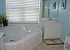 Bedroom 1 bath with separate shower.