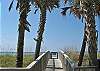 Perdido Quay walkway to beach