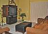 Living room area - additional view.