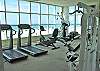 Crystal Shores fitness room.