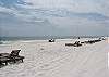 Beach area in front of Sandpiper - view to west.