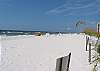 Beach area at Perdido Quay.