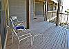 Front deck area.