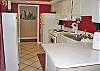 Kitchen area.